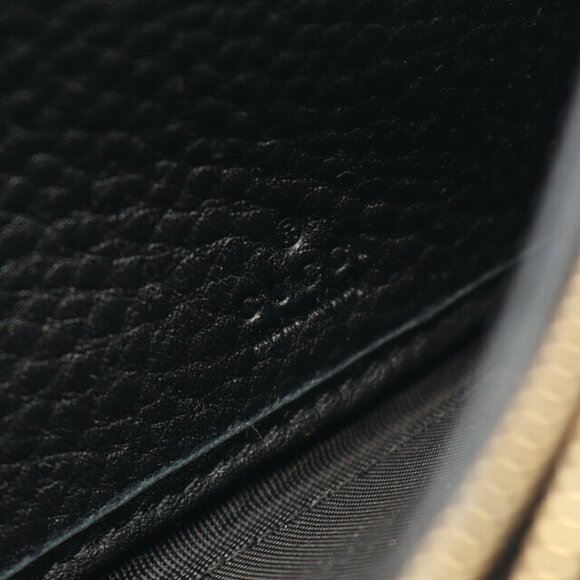 Gucci GG Emblem Continental Wallet Leather Bifold Long Black - Picture 4 of 4